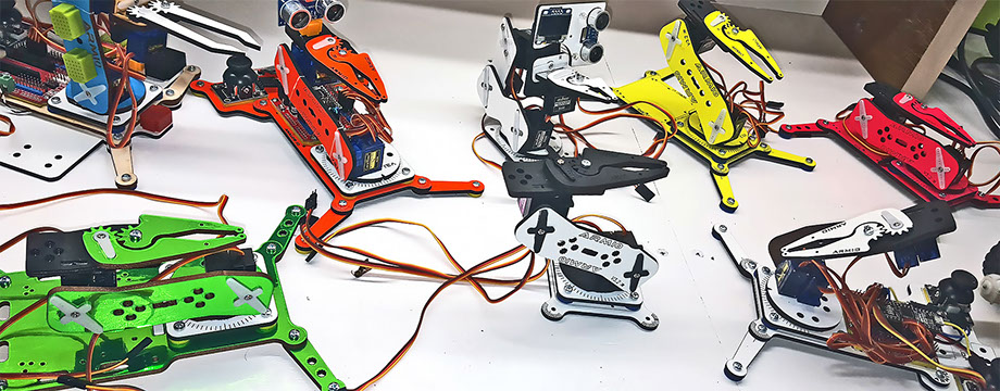Design Research Prototype Robots Made By MicroBotLabs
