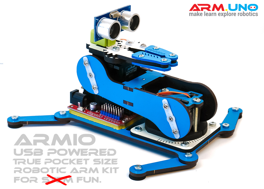 Armio Robotic Arm Kit from MicroBotLabs